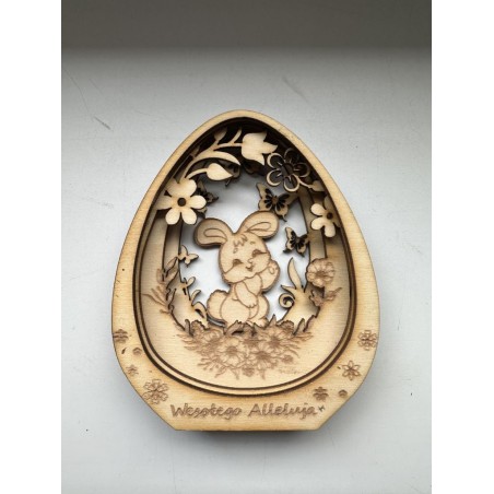 Zajączek wielkanocny 3D