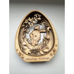 Zajączek wielkanocny 3D