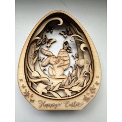 Zajączek wielkanocny 3D