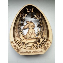 Zajączek wielkanocny 3D