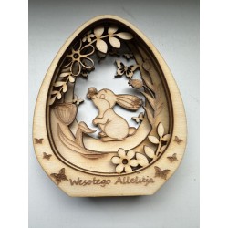 Zajączek wielkanocny 3D